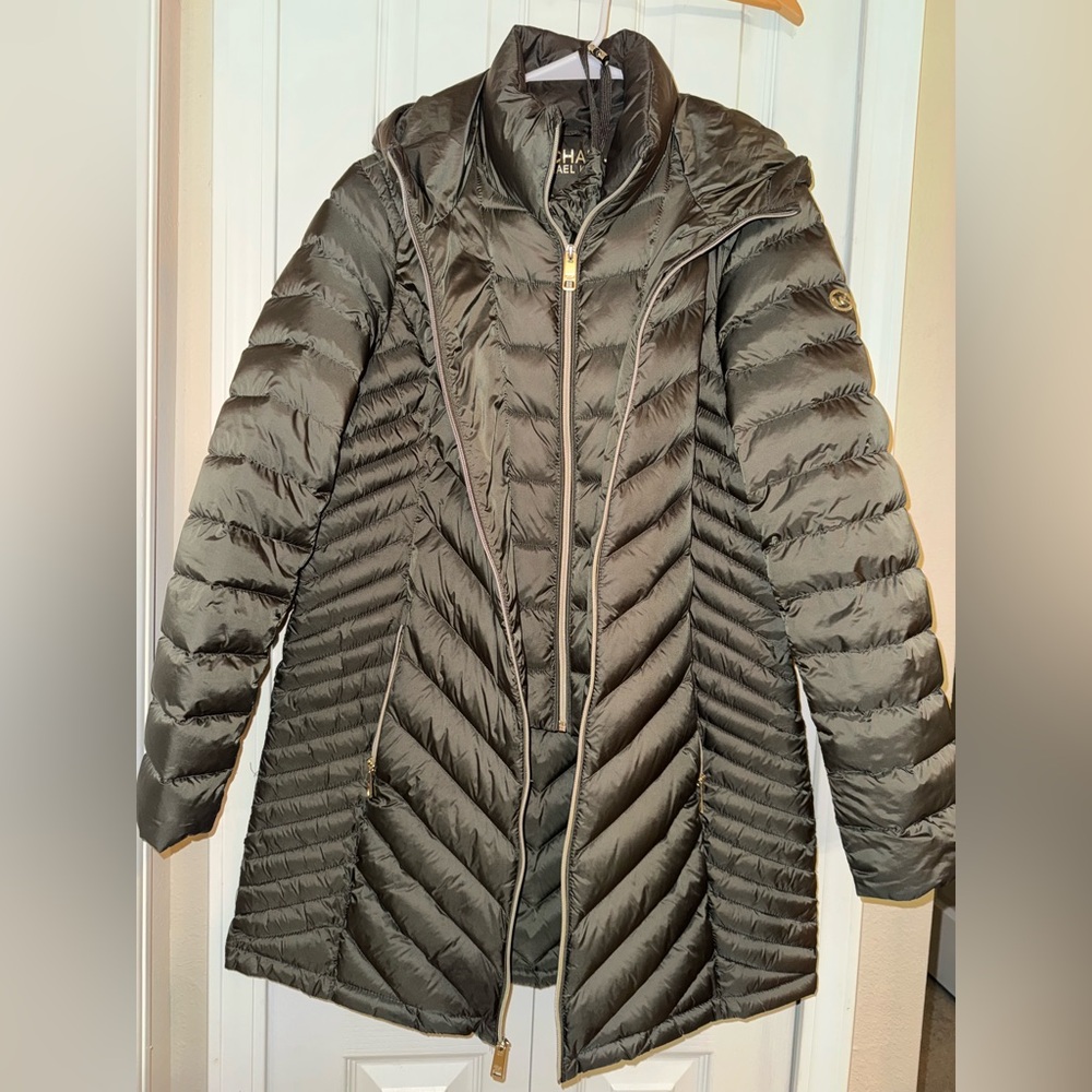 Michael Kors Packable Down Puffer Jacket